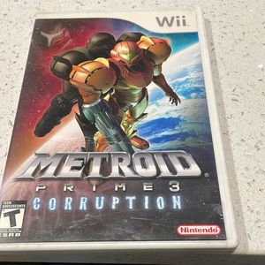 COPY - Nintendo | Wii “Metroid Prime 3 Corruption” Video Game